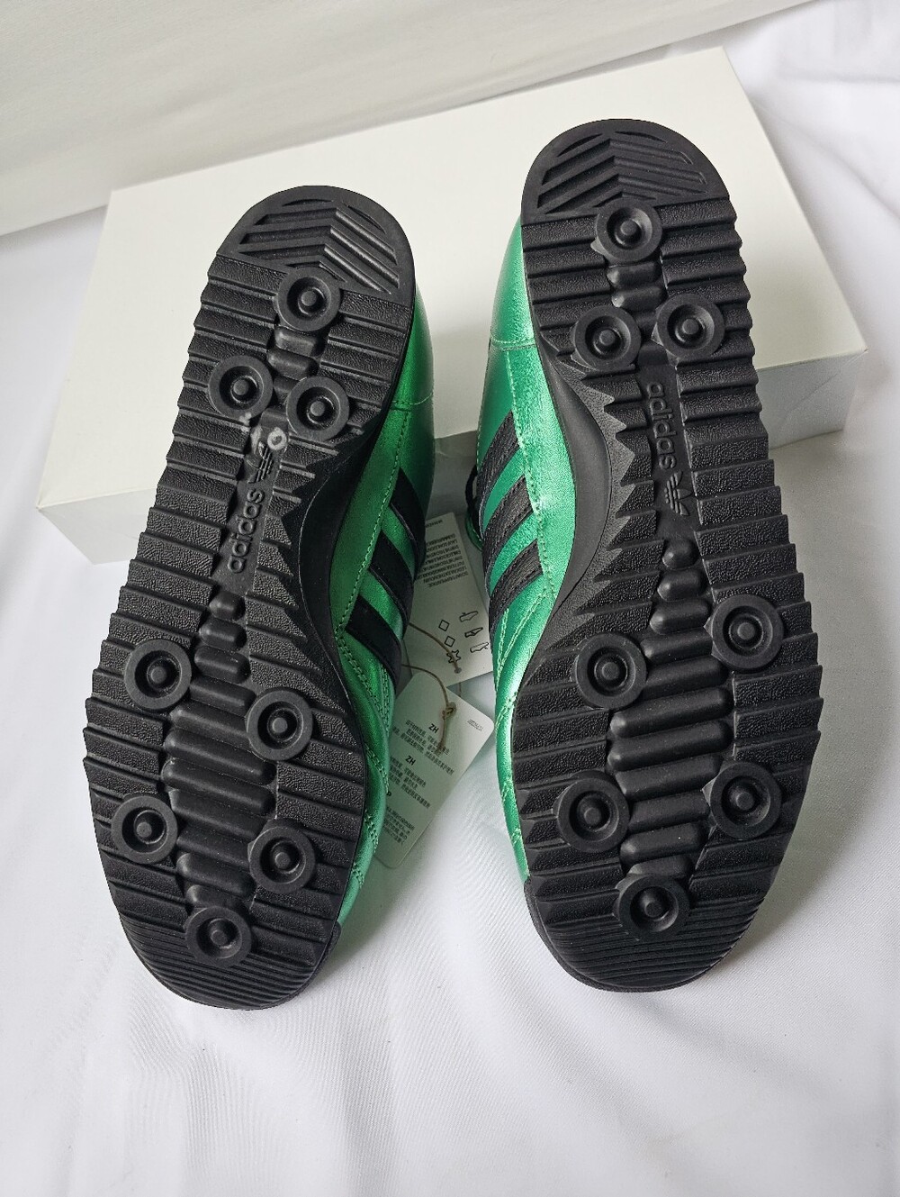 Adidas Originals SL 72 OG W - Metallic Green/Black (NWT) - Picture 15 of 16